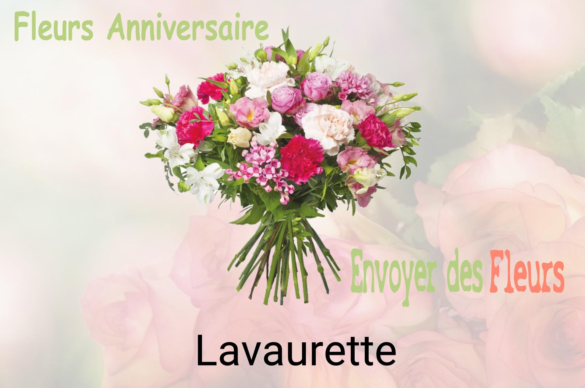 Bouquet de fleurs d’anniversaire livré à Lavaurette